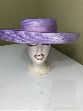 Gorgeous Lavender Dress Hat / Church Hat